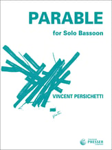 PARABLE FOR BASSOON OP 110 cover